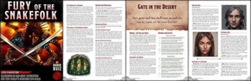 Fury of the Snakefolk - Level-8 D&D Adventure screenshot