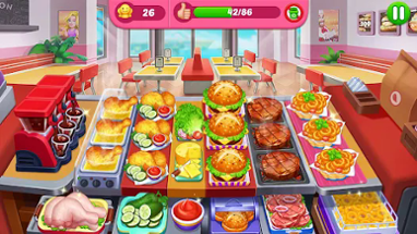 Crazy Cooking Diner: Chef Game Image