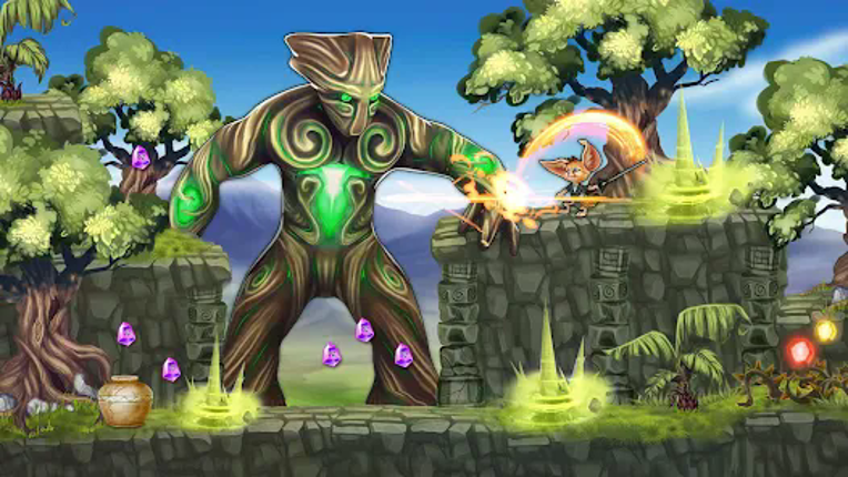 Fin Ancient Mystery platformer Image