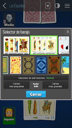 La Escoba - Scopa 15 card game screenshot