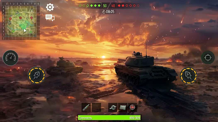 War Tanks: World Machines Game screenshot