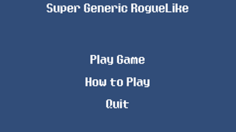 Super Generic Roguelike #7DRL Image