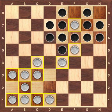 Ugolki - Checkers - Dama Image