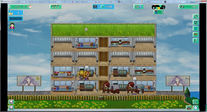 happiness market screenshot