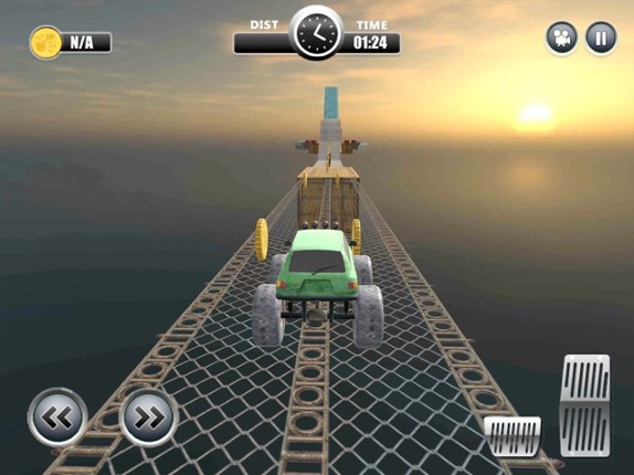 Impossible Road Monster Truck screenshot