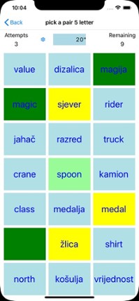 PickAPair Croatian - English Image
