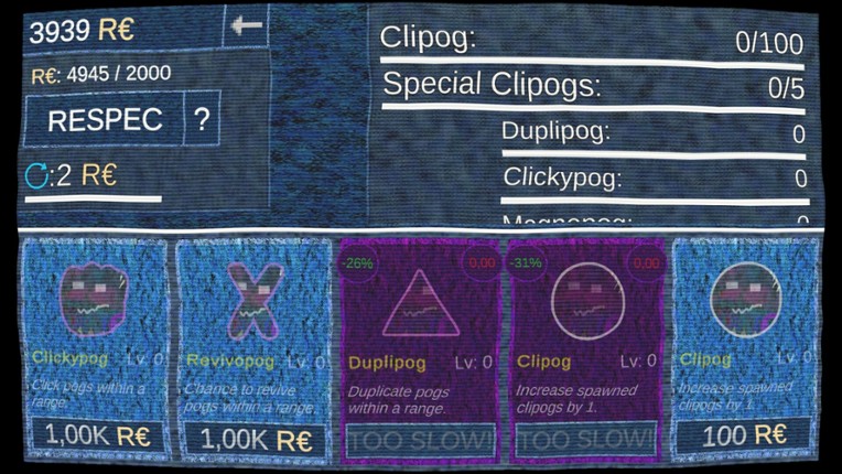 Reroll Routine screenshot