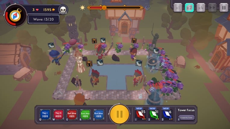 Royal Wars: Farm TD screenshot