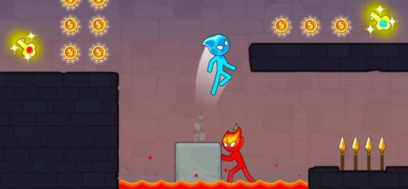 Stick Red boy and Blue girl screenshot