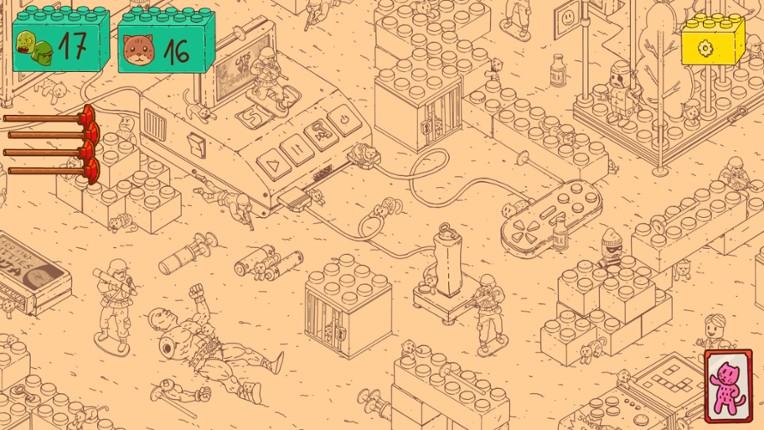 Tiny Cats vs Toys screenshot