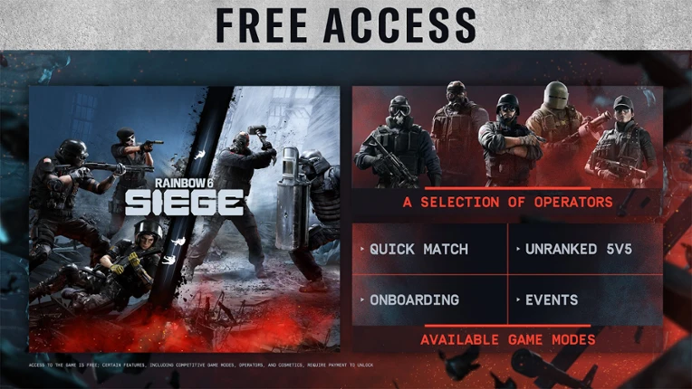 Tom Clancy's Rainbow Six Siege - Free Access Image