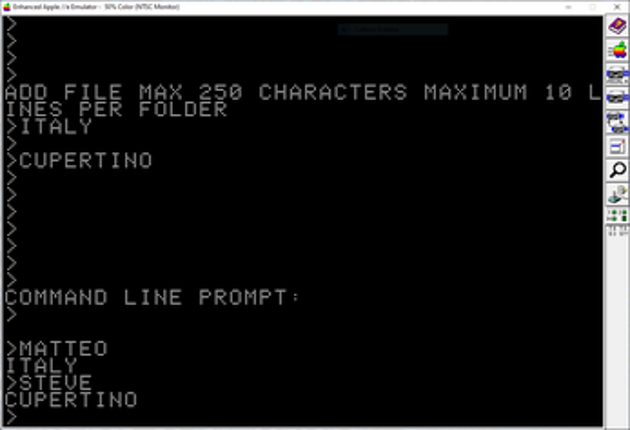 VISUAL APPLE II OS ENCRYPTED Image