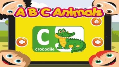 ABC Animals Vocabulary For Kindergarten Image