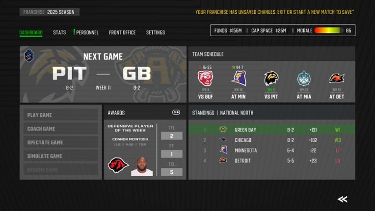 Axis Football 2026 screenshot
