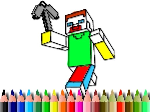 Games like BTS Minecraft Coloring