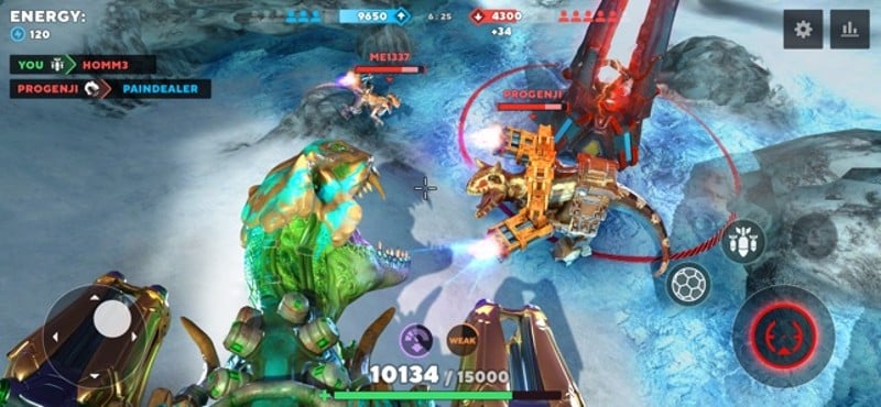 Dino Squad: Online Action Image