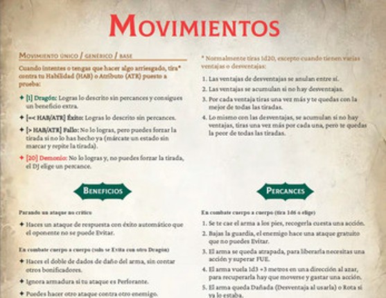 DRAGONBANE: Manual del dejota 0.3 screenshot