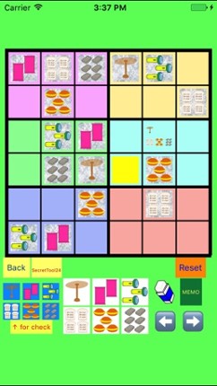 Easy SUDOKU 4x4,6x6,7x7 with Secret Tools screenshot