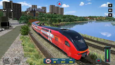 City Train Driver- Train Games Image