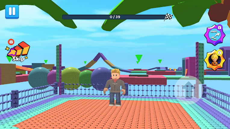 Craft Blox: Obby Parkour Games screenshot