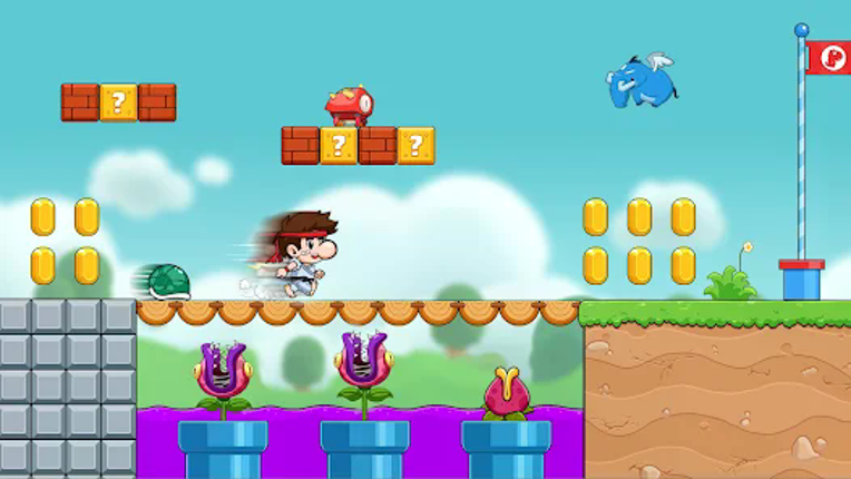 Bean's World: Super Run Go! screenshot