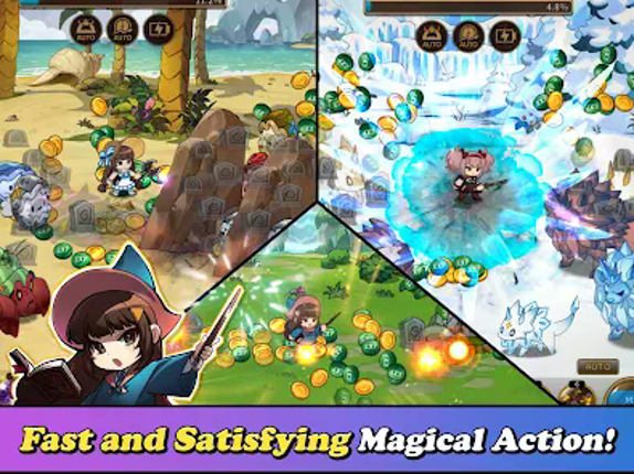 The Wizard Diary : Idle RPG screenshot
