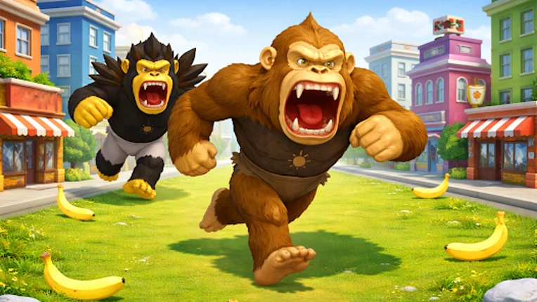Apes Fighting Game Image