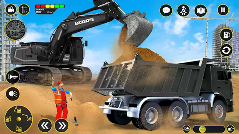 Heavy Excavator Simulator Game screenshot