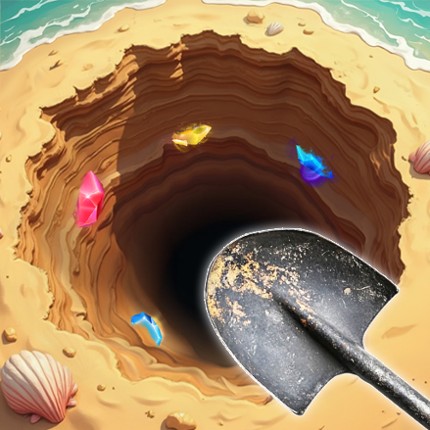 Treasure Hunt: Digging Hole Image