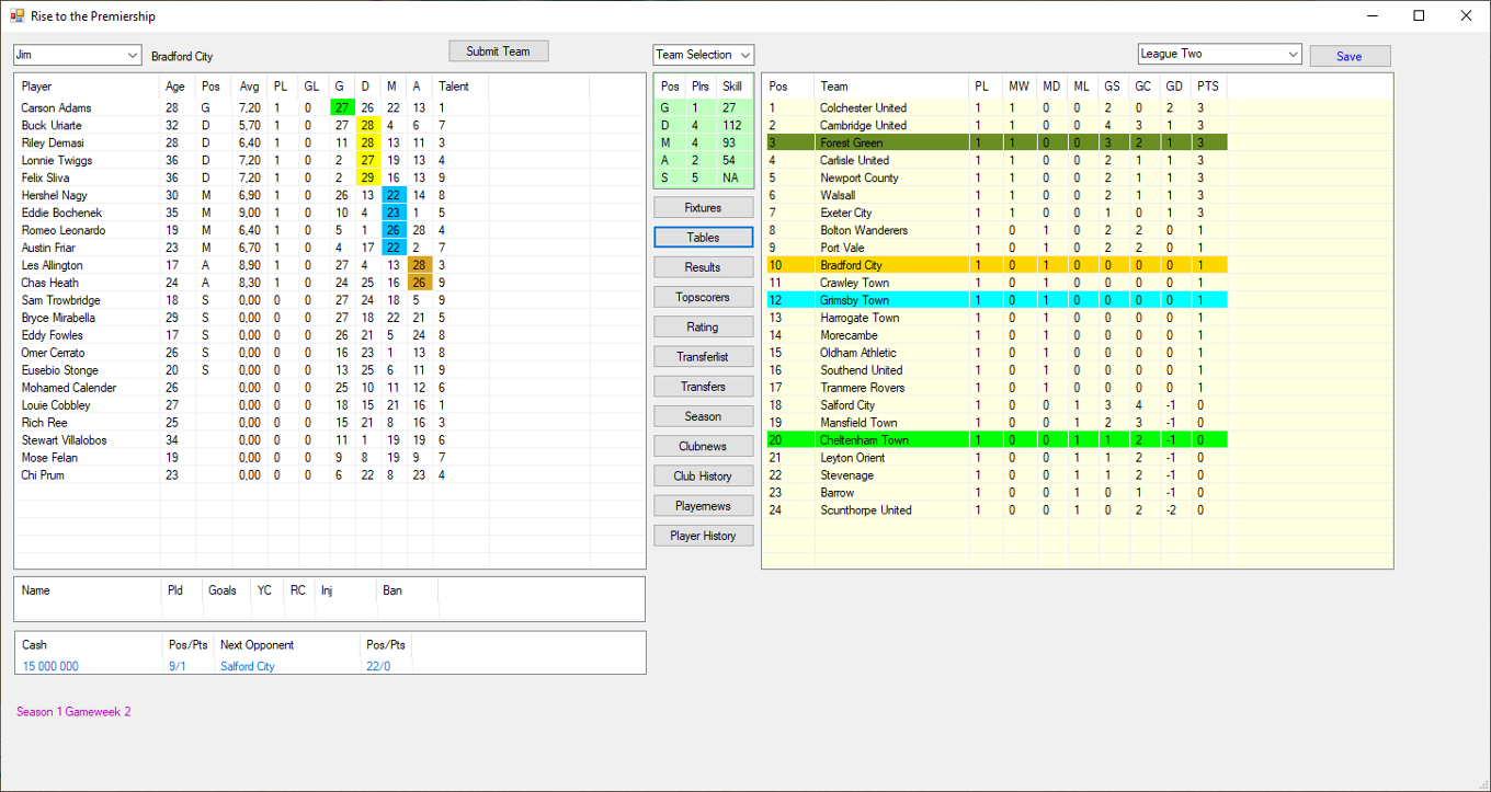 Games like Premiership Dreams