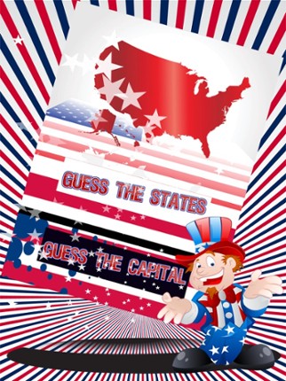 Guess The Flag And Geography Map Of 50 US States screenshot