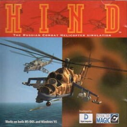 HIND: The Russian Combat Helicopter Simulation Game Cover