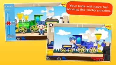 Locomotives: Train Puzzles for Kids Image