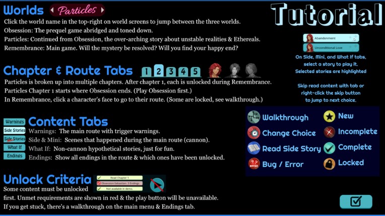 Particles of Reality: Remembrance screenshot