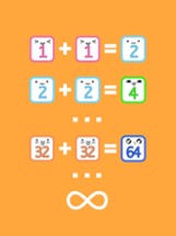 Power of 2 - Strategic number matching game Image