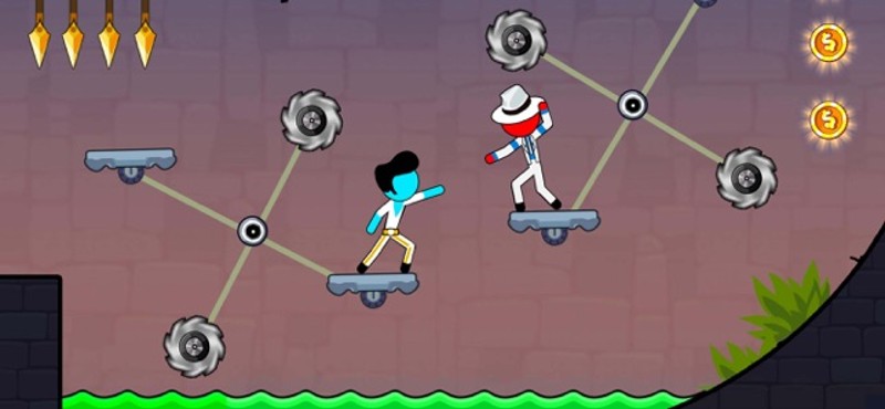 Stick Red boy and Blue girl screenshot