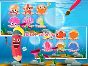 Underwater Paint Game - Fun sea world artstudio Image