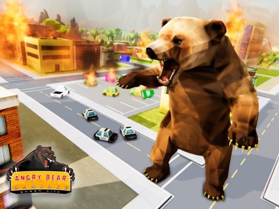 Angry Bear Rampage- Smash City Image