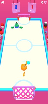Crazy Hockey 3D screenshot
