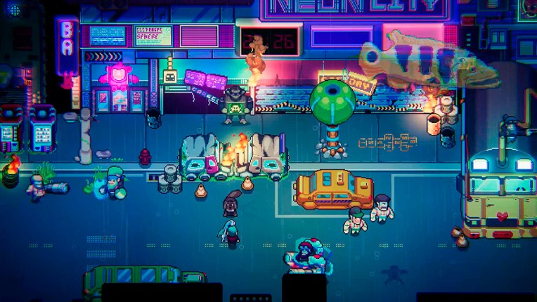 Cyberwar: Neon City screenshot