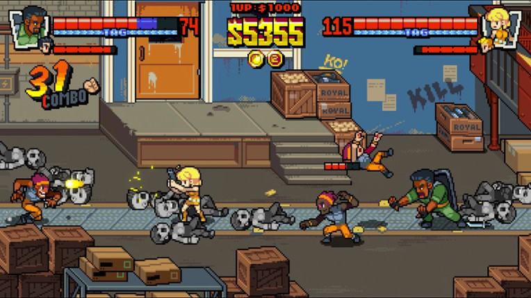 Double Dragon Gaiden: Rise Of The Dragons screenshot