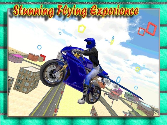 Flying Bike 2016 – Moto Racer Driving Adventure with Air Plane Controls screenshot