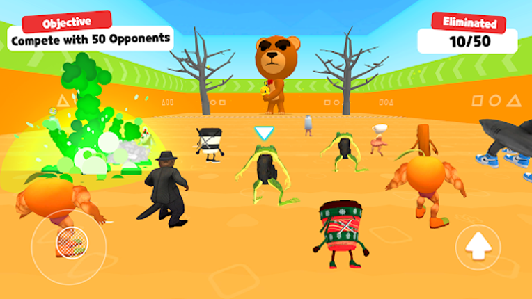 Silly Guys Race: Fall & Run screenshot