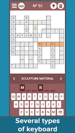 Crossword: Puzzle collection screenshot