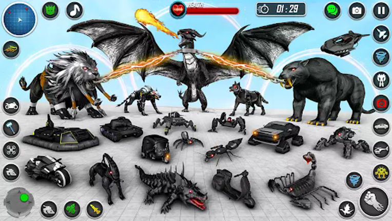 Multi Animal Robot Car Games Image