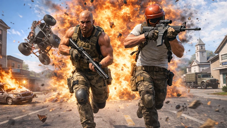 FPS Modern Gun Shooting Game Image