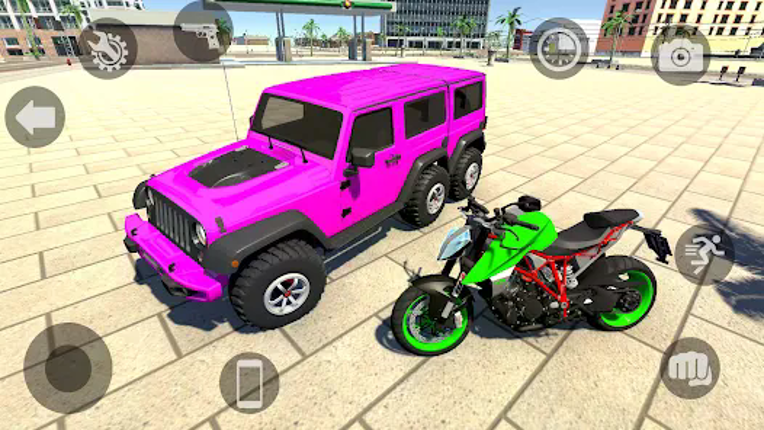 Indian City Bike Rider 3D Game Image