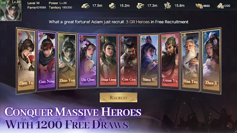 Throne of Three Kingdoms screenshot