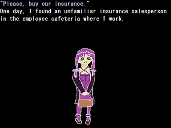 Insurance salesperson Yukarin(English Version) Image