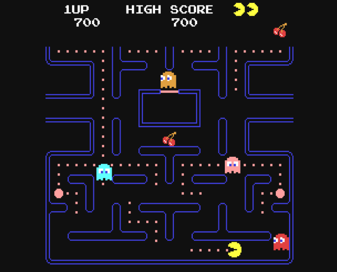 Games like Pacman (C64)